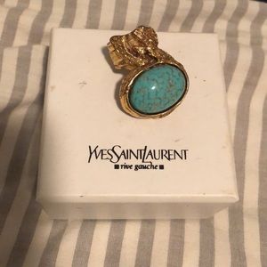 Yves Saint Laurent arty ring